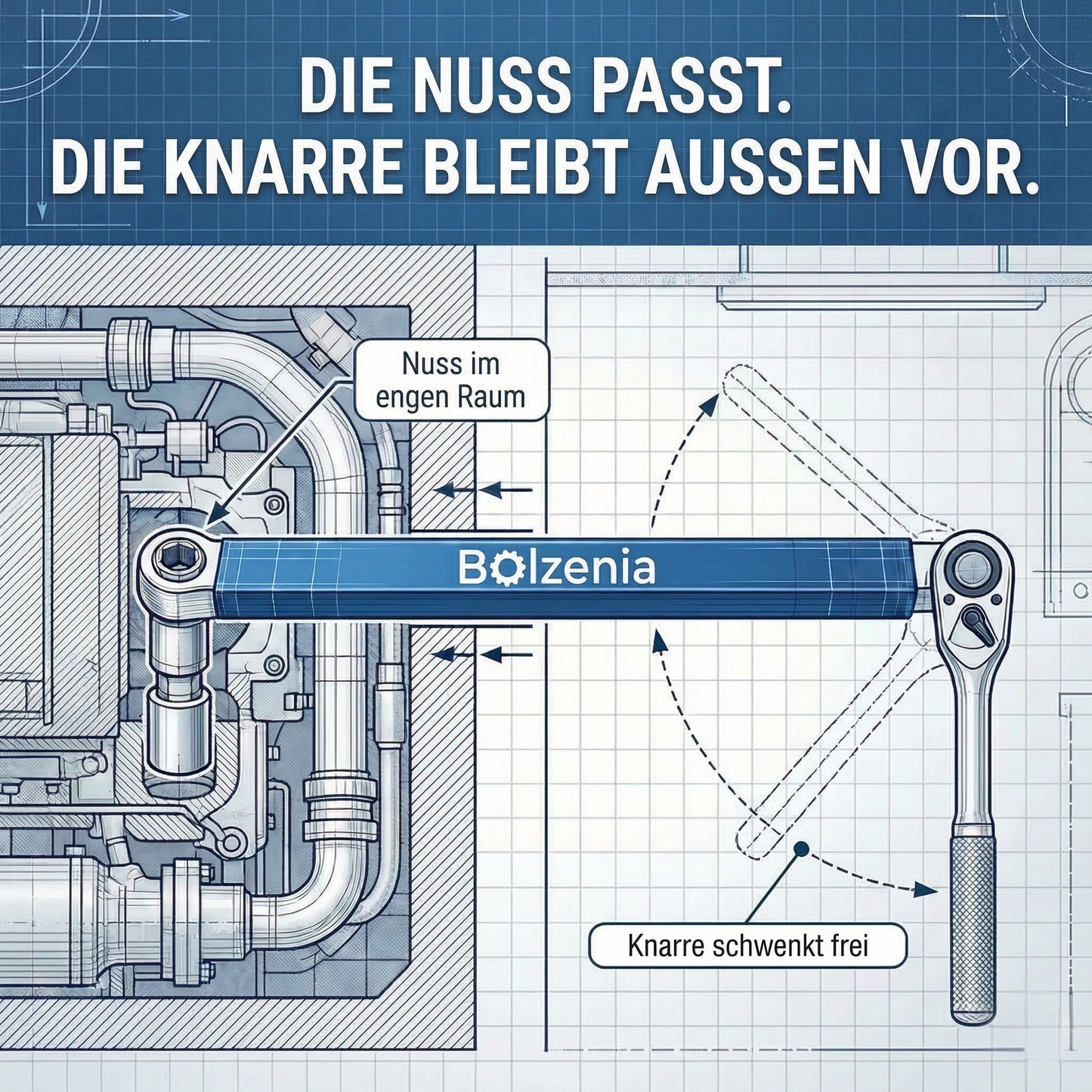 PRO – Versetzter Verlängerungsschlüssel